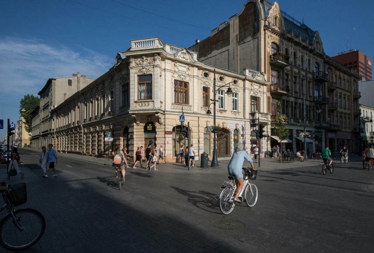 Apartament Przy Off Piotrkowska Łódź Exteriör bild